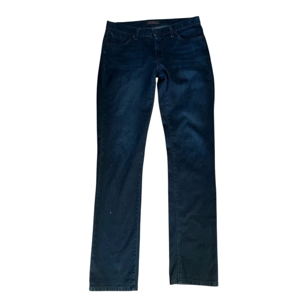 Rare EUC James Jeans Dark Blue Straight Leg Women's Jeans - Picture 2 of 6